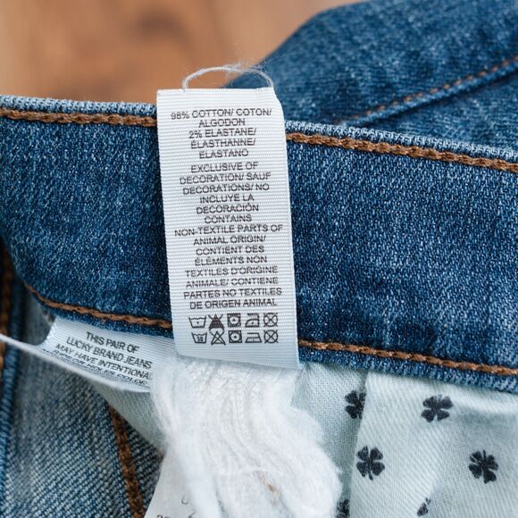 Lucky Brand 221 Straight Jeans Mens 36X32 Blue Medium Wash - Picture 10 of 13